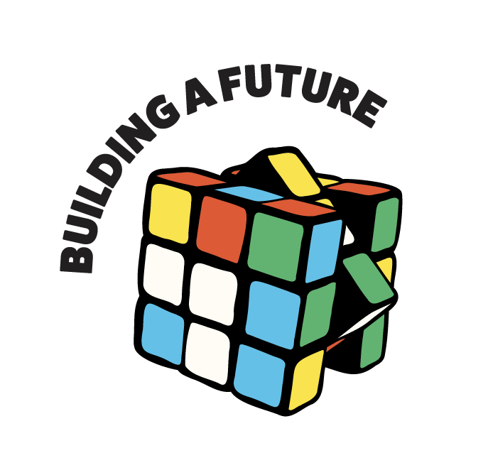 Image with text 'Building a Future'